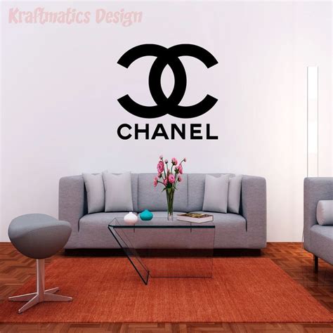 chanel wall stickers